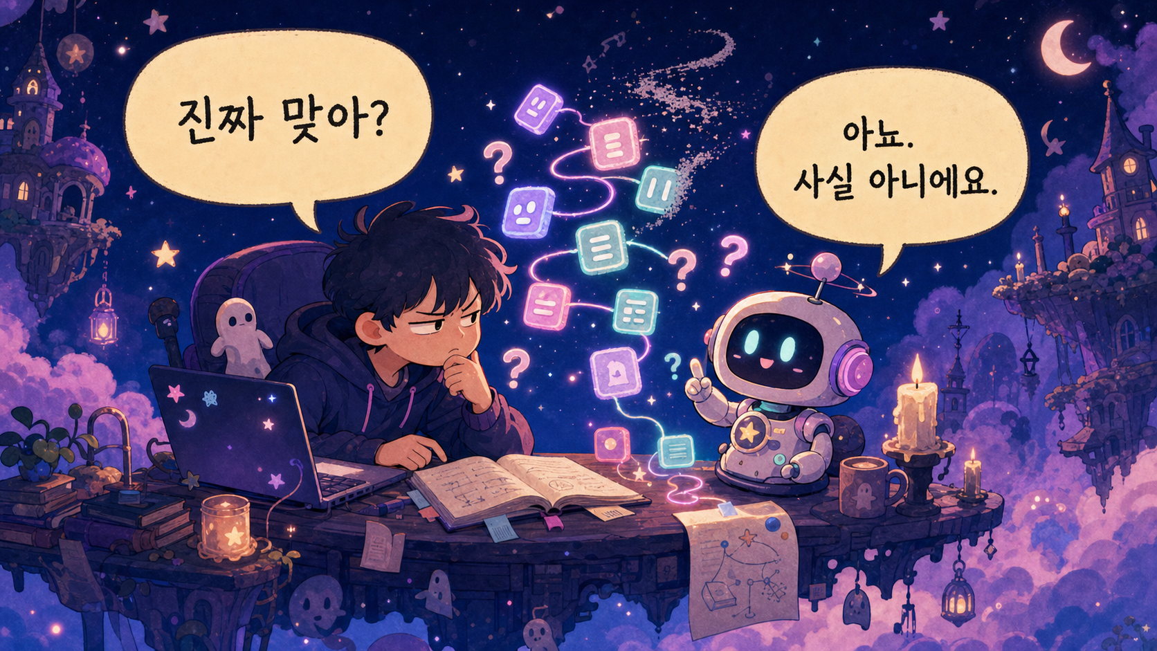 AI가 우기는 방식은 인간과 닮아 있다